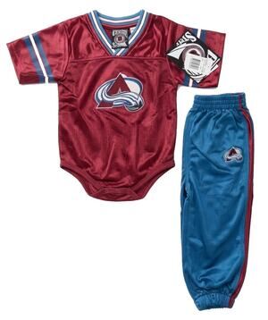 Vintage Colorado Avalanche Infant 2 Piece Jersey Pant Set - NWT